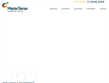 Tablet Screenshot of mastersense.com